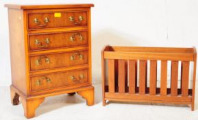 GEORGE III REVIVAL MAHOGANY CHEST OF DRAWERS