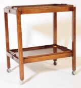 20TH CENTURY OAK FOLDING METAMORPHIC BUTLERS TROLLEY