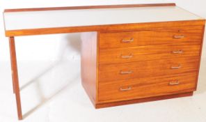 REMPLOY - TEAK MOD MID 20TH CENTURY WRITING DESK