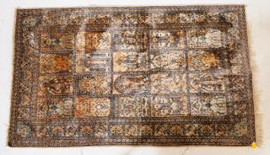 20TH CENTURY PERSIAN KASHMIR SILK RUG CARPET