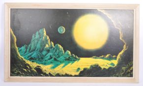 1973 SCIENCE FICTION SCENE STELLA RADIANCE BY DAVID HARDY