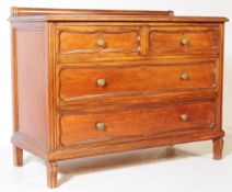 EDWARDIAN MAHOGANY CHEST OF DRAWERS