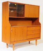 1960'S TEAK WOOD HIGHBOARD SIDEBOARD BY SCHREIBER FURNITURE