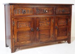 VINTAGE 20TH CENTURY JACOBEAN REVIVAL JAYCEE SIDEBOARD