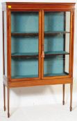 EARLY 20TH CENTURY EDWARDIAN MAHOGANY VITRINE