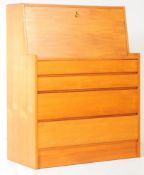 BEAVER & TAPLEY MID CENTURY 1960S TEAK BUREAU DESK