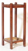 EARLY 20TH CENTURY 1920S OAK UMBRELLA STICK STAND