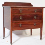 EARLY 20TH CENTURY EDWARDIAN MAHOGANY CHEST OF DRAWERS