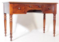 19TH CENTURY VICTORIAN MAHOGANY WRITING TABLE DESK