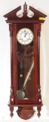 20TH CENTURY VIENNA EIGHT DAY REGULATOR WALL CLOCK