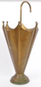 20TH CENTURY BRASS UMBRELLA STICK STAND