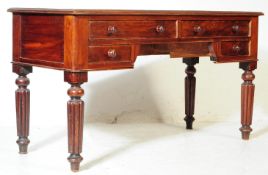 VICTORIAN 19TH CENTURY MAHOGANY WRITING DESK