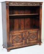 20TH CENTURY IPSWICH OAK JACOBEAN REVIVAL BOOKCASE