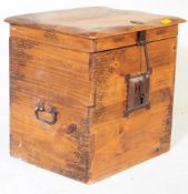 20TH CENTURY INDONESIAN PINE CHEST / BOX