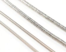 TWO VINTAGE NECKLACE CHAINS