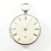 VICTORIAN HALLMARKED SILVER POCKET WATCH