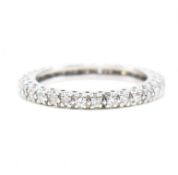 PLATINUM & DIAMOND FULL ETERNITY RING