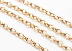 HALLMARKED 9CT GOLD NECKLACE CHAIN