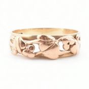 HALLMARKED 9CT GOLD BAND RING