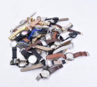 COLLECTION OF LATE 20TH CENTURY LADIES & MENS WRISTWATCHES