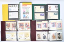 SIX ALBUMS OF 20TH CENTURY BRITISH COMMEMORATIVE COVERS