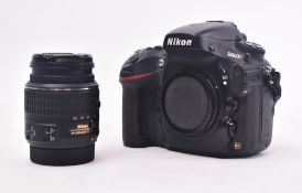 NIKON D800E - VINTAGE DIGITAL CAMERA WITH LENS