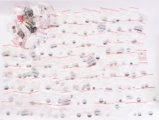 COLLECTION OF FOREIGN & BRITISH MOSTLY 20TH CENTURY COINAGE