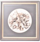 CONTEMPORARY MIXED MEDIA ON CARDBOARD ABSTRACT PAINTING