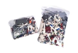LEGO SETS - STAR WARS - REPUBLIC GUN SHIP & JEDI SCOUT FIGHTER