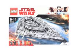 LEGO SET - STAR WARS - 75190 - FIRST ORDER STAR DESTROYER
