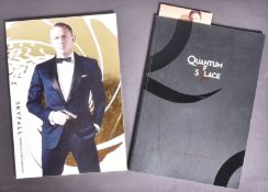 JAMES BOND 007 - ORIGINAL MOVIE PREMIERE BROCHURES