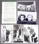 MISTER TEN PERCENT (1967) - VALERIE'S ORIGINAL CONTRACT