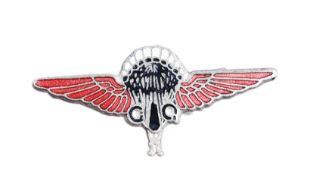 VINTAGE PARACHUTISTS GQ WINGS BADGE