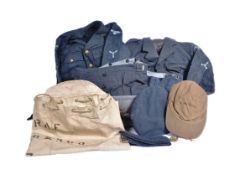 VINTAGE POST WAR RAF UNIFORM & KIT BAG