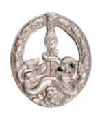 WWII SECOND WORLD WAR GERMAN BANDIT WARFARE BADGE