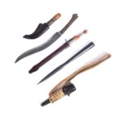 COLLECTION OF ASSORTED KNIVES & DAGGERS