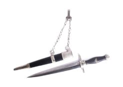 WWII SECOND WORLD WAR GERMAN POSTAL LEADER DAGGER