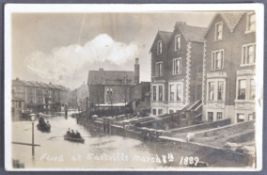 BRISTOL INTEREST - PREVIOUSLY UNSEEN POSTCARD FROM 1889 FLOOD