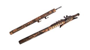 EARLY 20TH CENTURY INDONESIAN BLOW PIPE