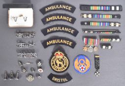 COLLECTION OF ASSORTED ST JOHNS AMBULANCE UNIFORM ITEMS