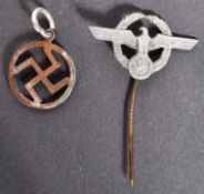 COLLECTION OF SECOND WORLD WAR GERMAN BADGES