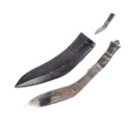 VINTAGE NEPALESE GURKHA REGIMENT KUKRI KNIFE