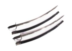 TWO REPRODUCTION BRITISH CAVALRY SWORDS