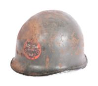 WWII SECOND WORLD WAR UNITED STATES M1 HELMET - TANK DESTROYER