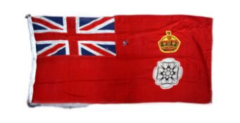 WWI FIRST WORLD WAR PERIOD ROYAL YORKSHIRE YACHT CLUB ENSIGN