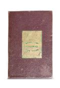 RAILWAYANA - 19TH CENTURY BRADSHAW GUIDE