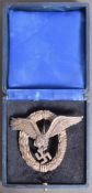 WWII SECOND WORLD WAR GERMAN LUFTWAFFE PILOT OBSERVERS BADGE
