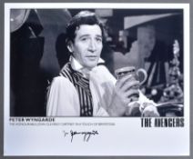 PETER WYNGARDE - THE AVENGERS - AUTOGRAPHED 8X10