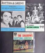 THE SHADOWS - RHYTHM & GREENS - COLLECTION OF MEMORABILIA