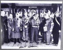DAD'S ARMY (BBC SITCOM) - DUAL SIGNED 8X10